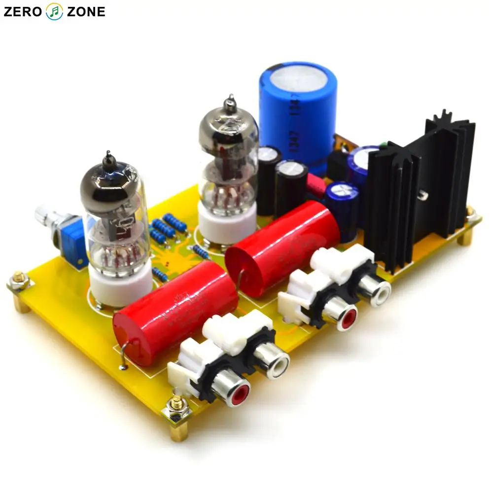 GZLOZONE Assembeld Hifi PRT 01A 6J1 трубка преампер вакуумные трубки доску предварительного