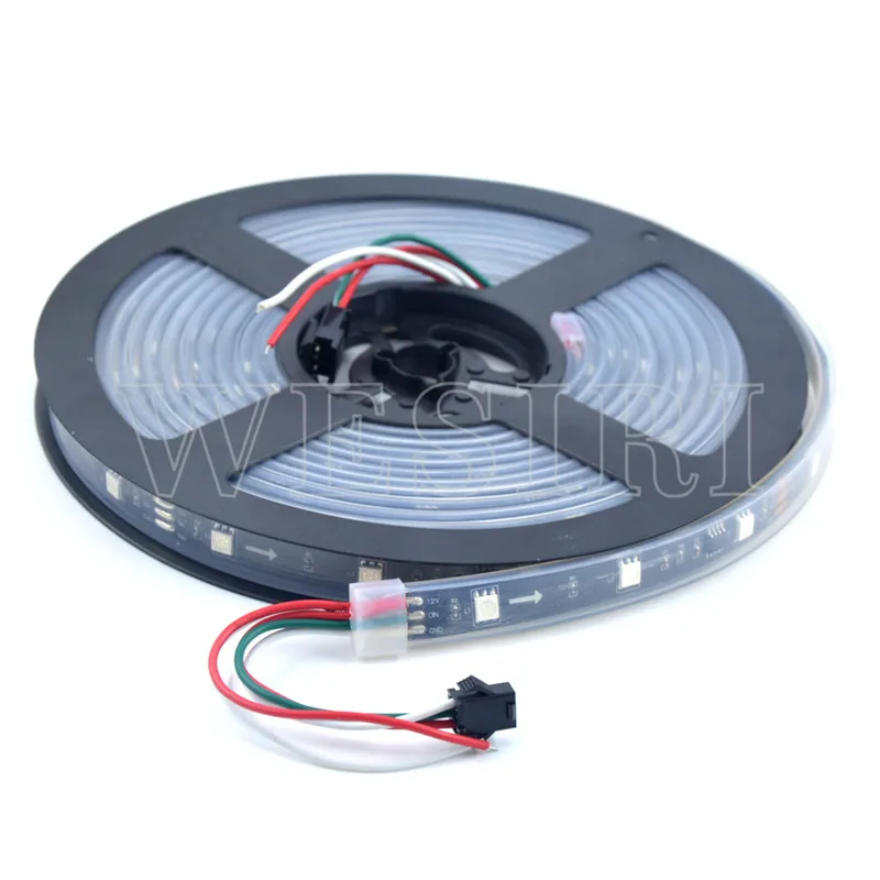 DC12V 5 m/10 m/15 m/20m2 m/30 m 150 светодиодов WS2811 Адресуемая светодиодная Пиксельная