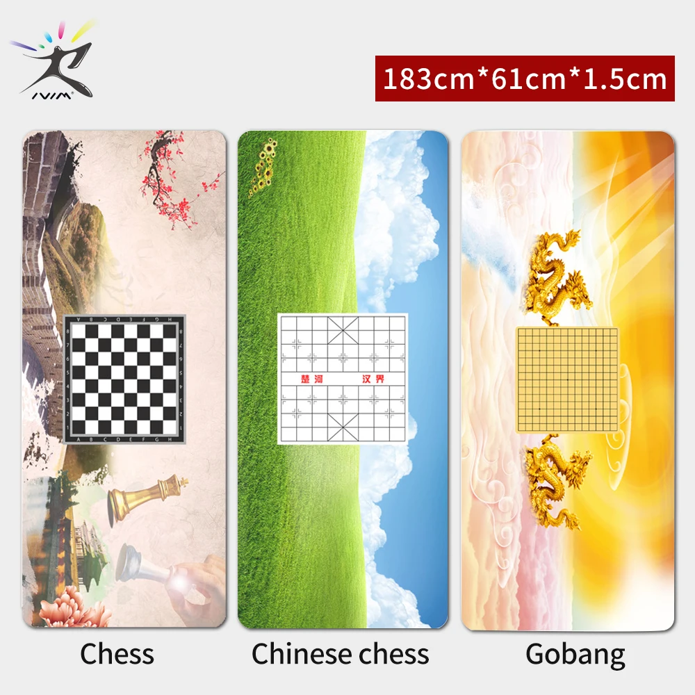 

Yoga Pilates Mats Fitness Equipment Eco-friendly Flannel Rubber Non-Slip Foldable Yoga Mat Chinese Style Exercise Workout
