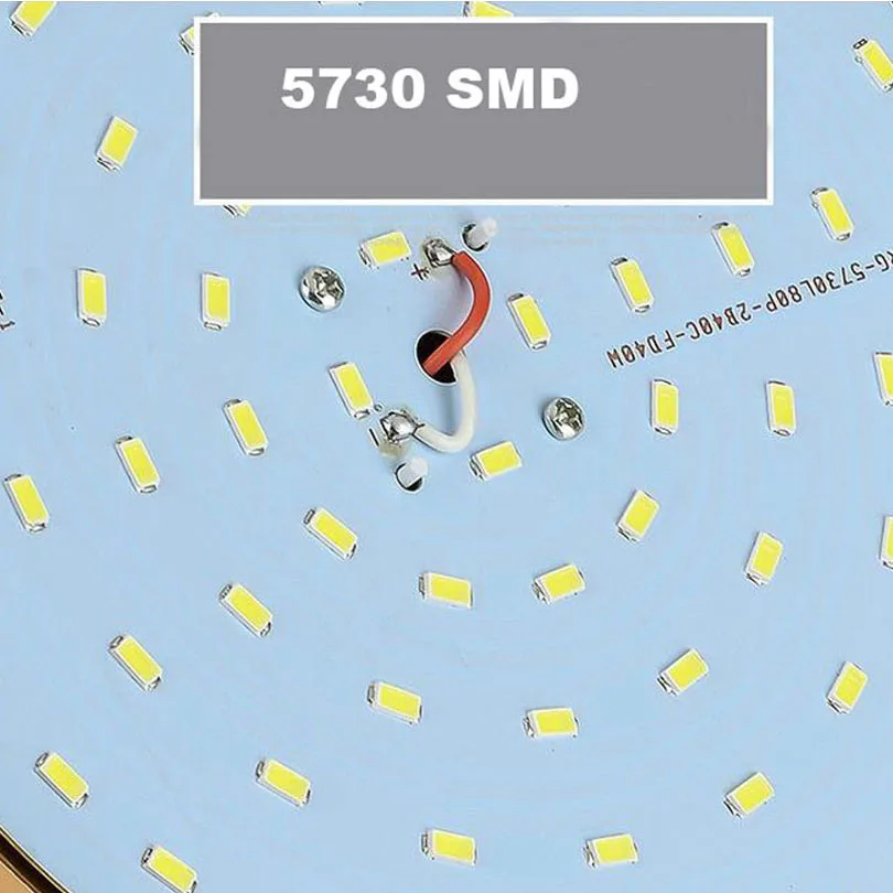 Светодиодная лампа E27 UFO 15W 20W 30W 40W 50W 60W Tri-proof 5730 Bombilla светодиодный Lamp 220V Spot