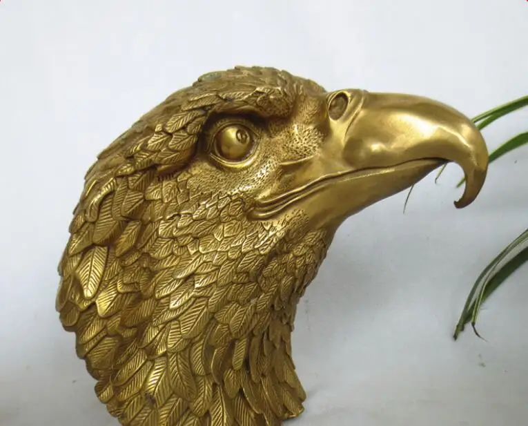 YM 909 яркая медная голова ястреба орла первая большая выставка ремесел