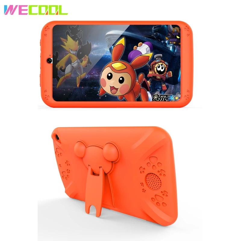 Детский планшет WeCool 7 дюймов четырехъядерный Android 8 ГБ Предустановленная память