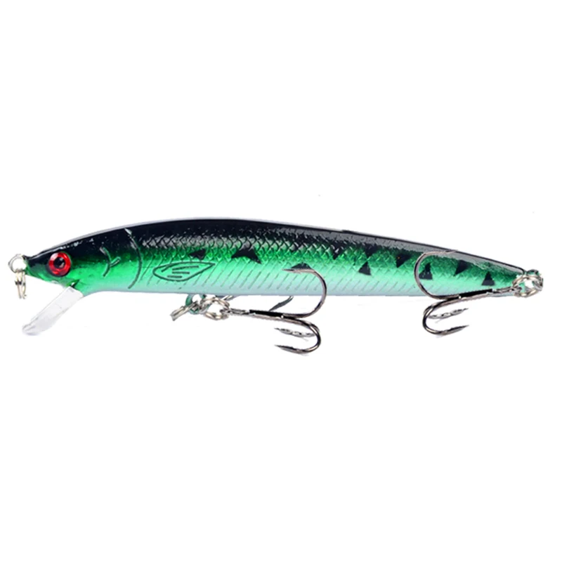 Рыболовная Приманка Topwater Minnow 9 5 см/8 г погремушка щука воблер 3D глаза пластиковая