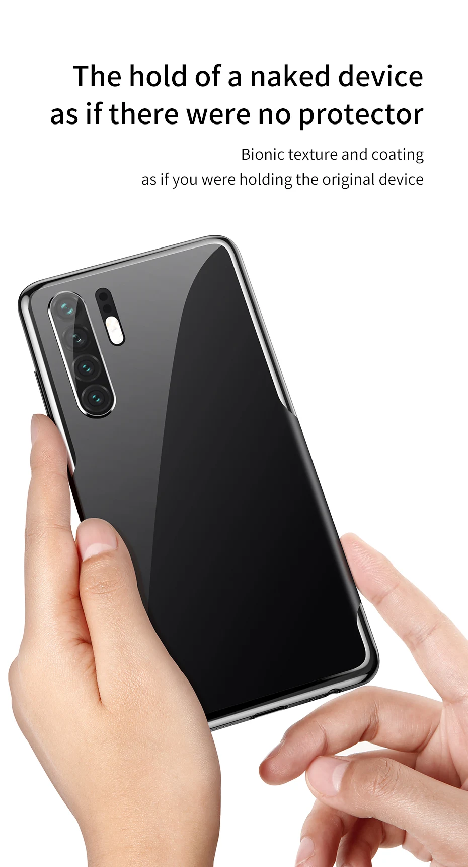 Роскошный чехол для телефона Baseus с покрытием для huawei P30 Pro, Ультра Прозрачный Мягкий ТПУ силиконовый чехол для huawei P30 P30Pro Funda