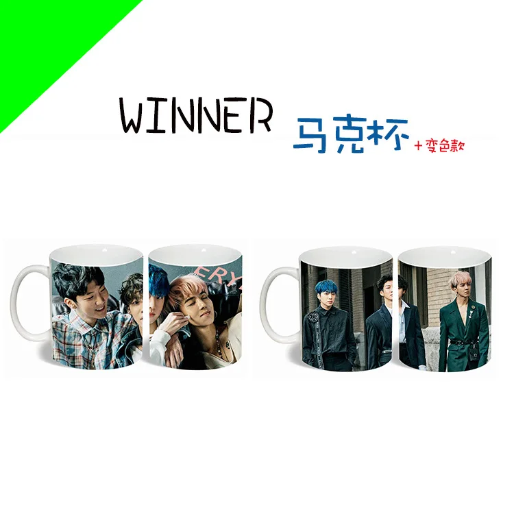[MYKPOP]WINNER 2 й альбом Кружка Кофе Вода Молоко керамическая чашка креативные KPOP