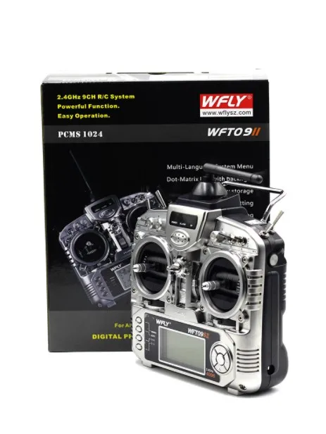 Передатчик RC WFLY WFT09II оригинальный канал 2 4 ГГц пульт дистанционного управления plus