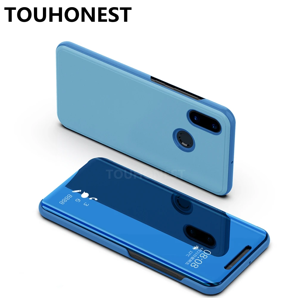 For Redmi note 6 Pro Mi A2 lite S2 Smart Flip Clear View Leather Stand Case Cover for xiaomi redmi 5 Note 7 Pocophone F1 | Мобильные