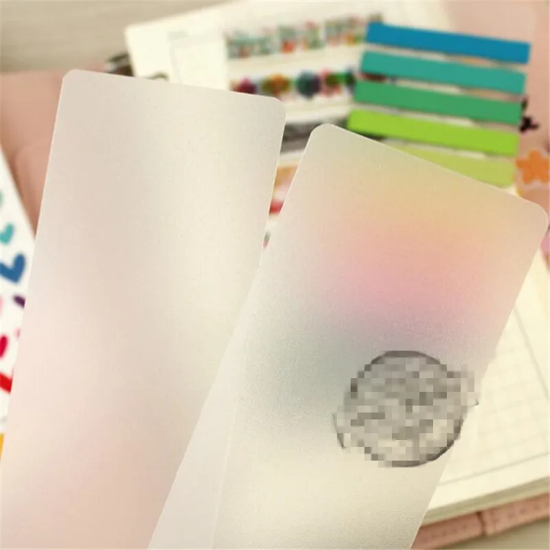 DIY Милая кавайная матовая ПВХ лента отдельная карта прекрасная прозрачная васи