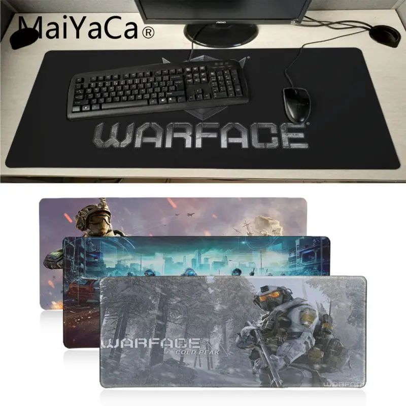 Maiyaca warface красивый коврик для мышки в стиле аниме большой игровой коврик для мыши