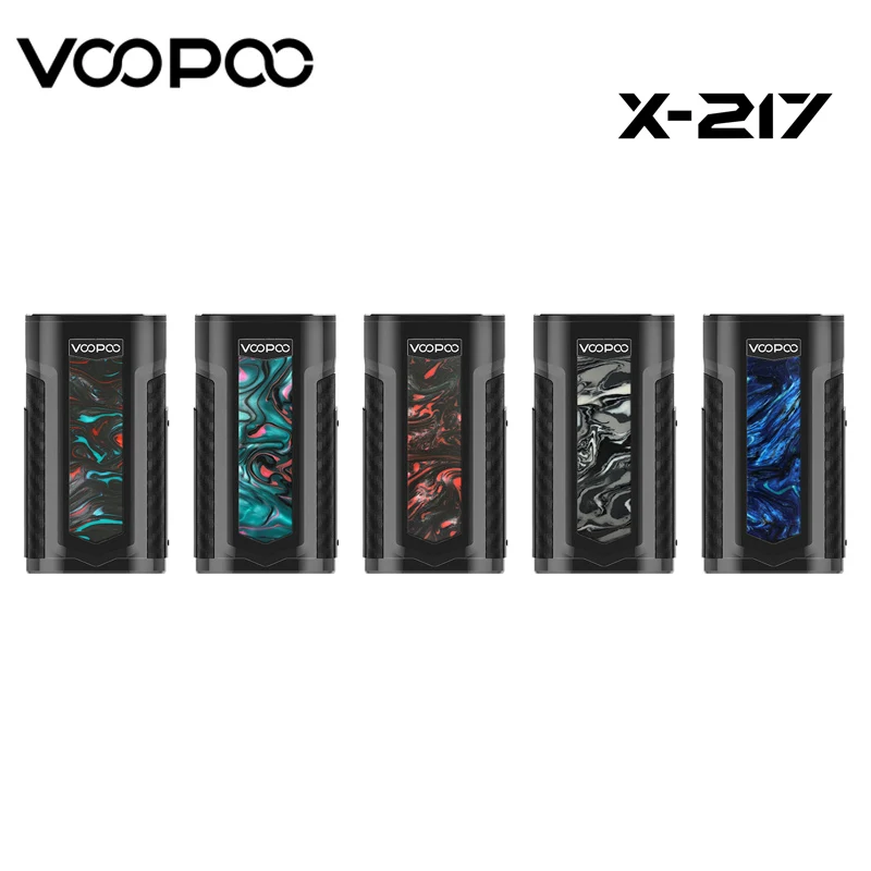 Оригинальный бокс мод VOOPOO X217 TC 217 Вт X электронная сигарета вейп GENE.FAN чип TFT IPS HD
