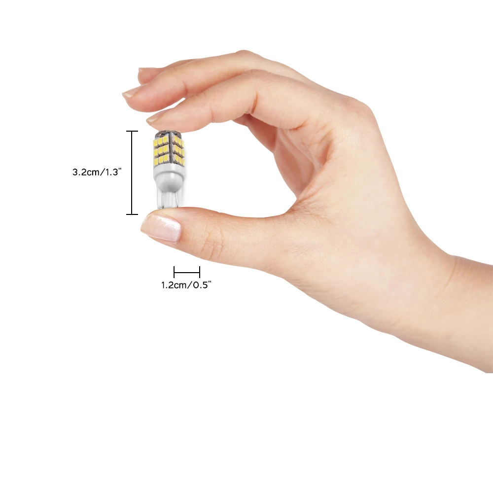 4 шт. T10 1206 42SMD кремнезем светодиодный автомобильный клиновидный боковой свет
