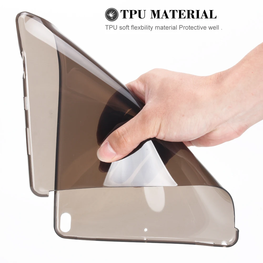 Силиконовый мягкий чехол для iPad 10 5 Air 3 2019 тонкий с Умной клавиатурой 2 1 2018 2017 9 7 |