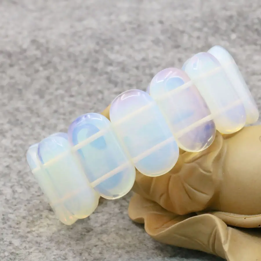 Аксессуар лунный камень SRI-lanka браслет ручная цепь стекло для изготовления