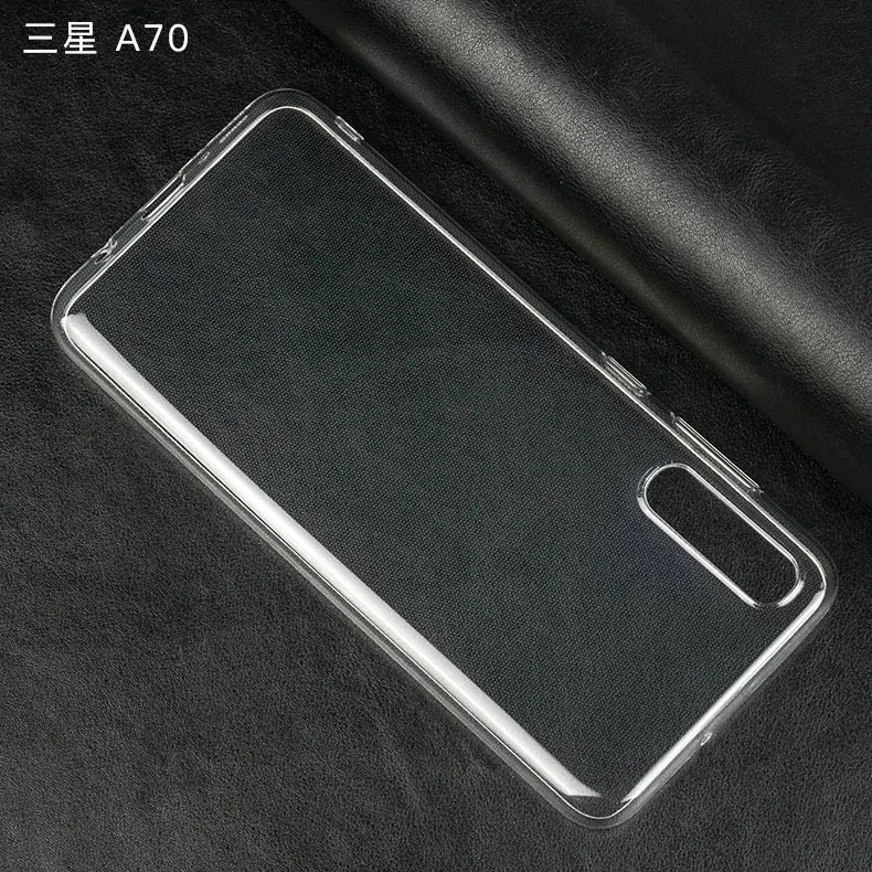 Прозрачный силиконовый чехол для Samsung Galaxy A70 A50 A30 A40 A10 A20e A20 мягкая задняя крышка