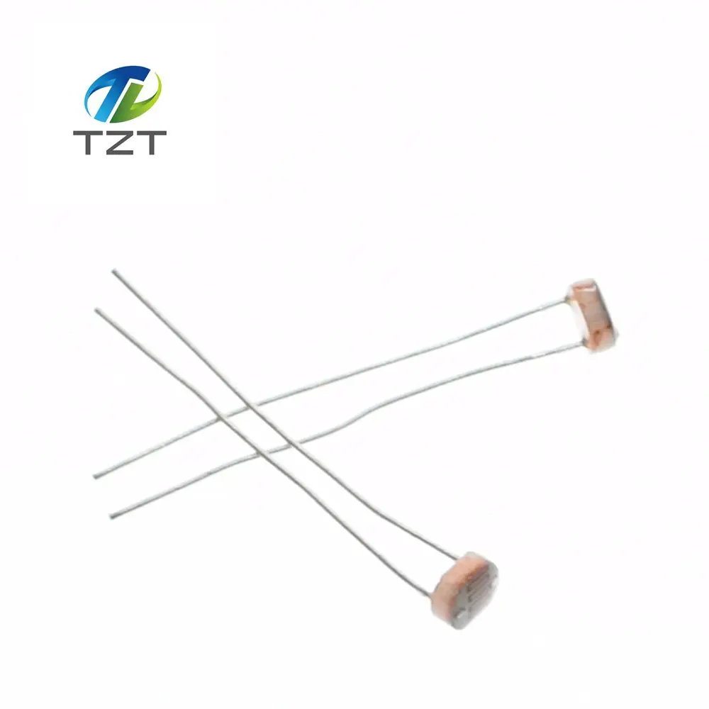 100 шт. фото светильник чувствительный резистор Фоторезистор опторезистор 5 мм GL5528