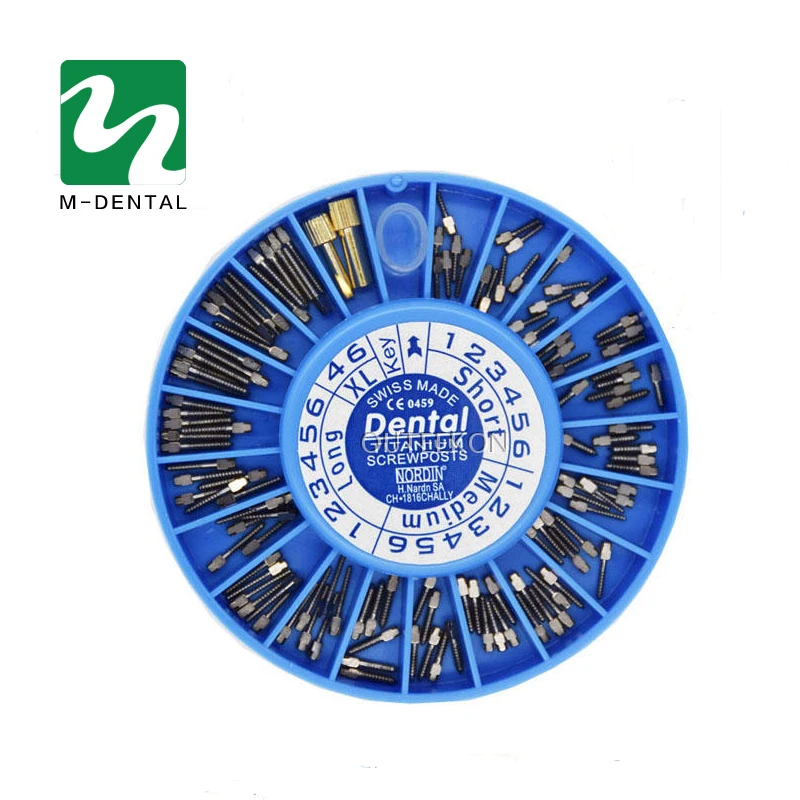 120 шт./компл. стоматологические винтовые стойки из нержавеющей стали