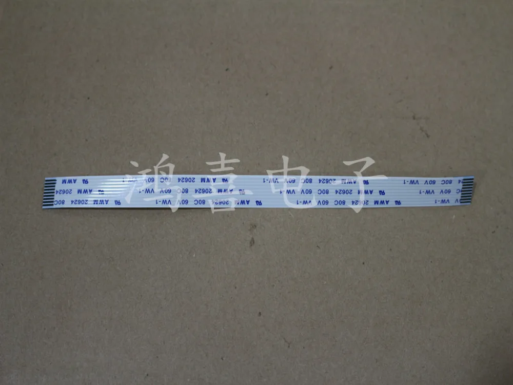 Новый кабель WZSM FFC FPC 1 0 мм шаг 9 Pin длина 80 90 100 150 ширина 10 вперед назад AWM 20624 80C 60 в |