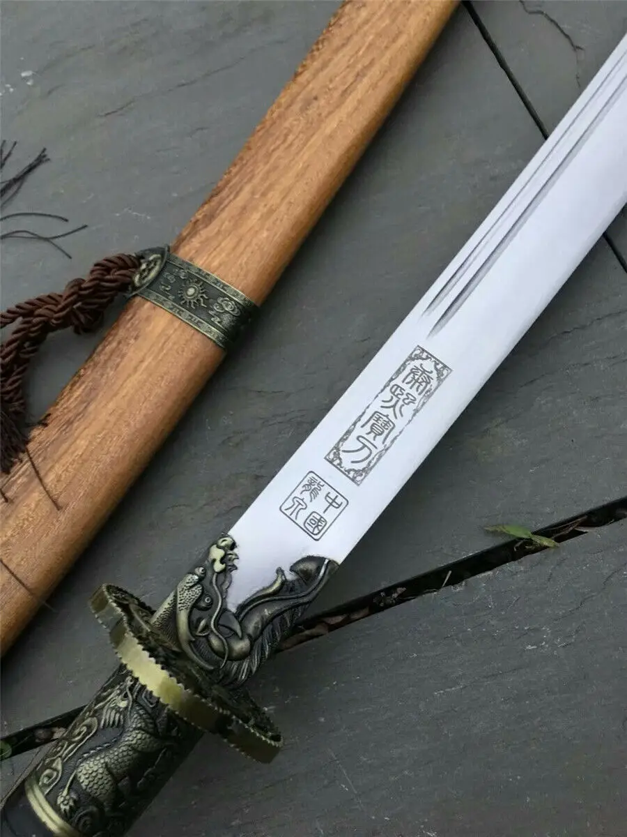 Высококачественный меч сабель KangXi Dao острое искусственное расстояние|Мечи| |