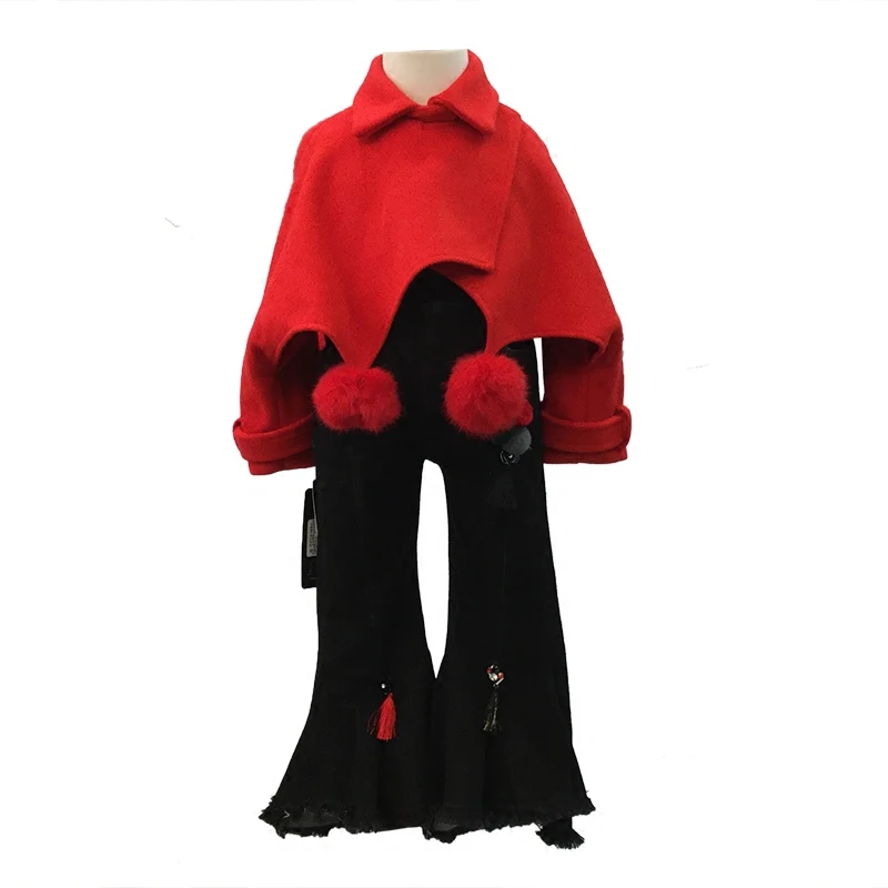 Осенне-зимнее пальто для девочек коллекция 2017 года осеннее крутая короткая