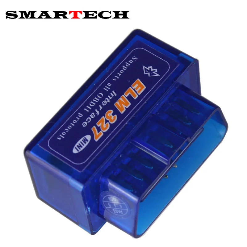 SMARTECH мини ELM327 Bluetooth OBD2 V2.1 Elm 327 Android автомобильный адаптер сканер OBD 2 OBDII Авто gps