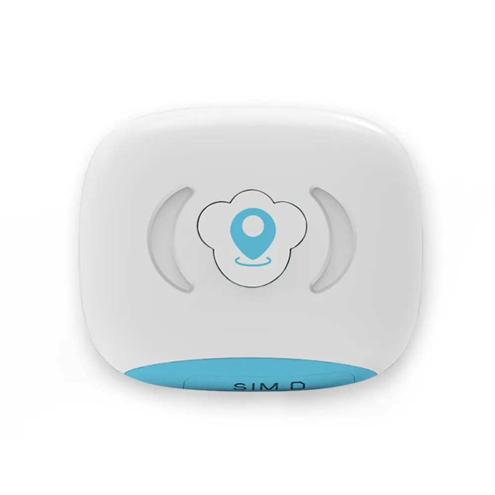 Синяя кошка собака дети Дети GPS в реальном времени трекер позиции локатор LBS