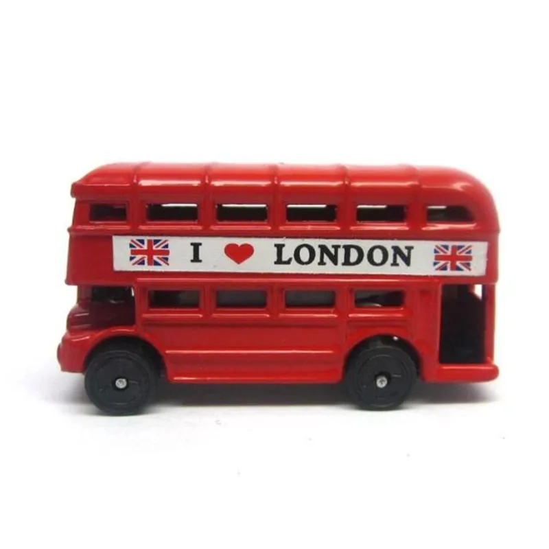 New 3D Resin I Love London Red Bus House Fridge Magnet Refrigerator Magnetic Sticker UK Travel Tourist Souvenir Miniature Crafts|fridge