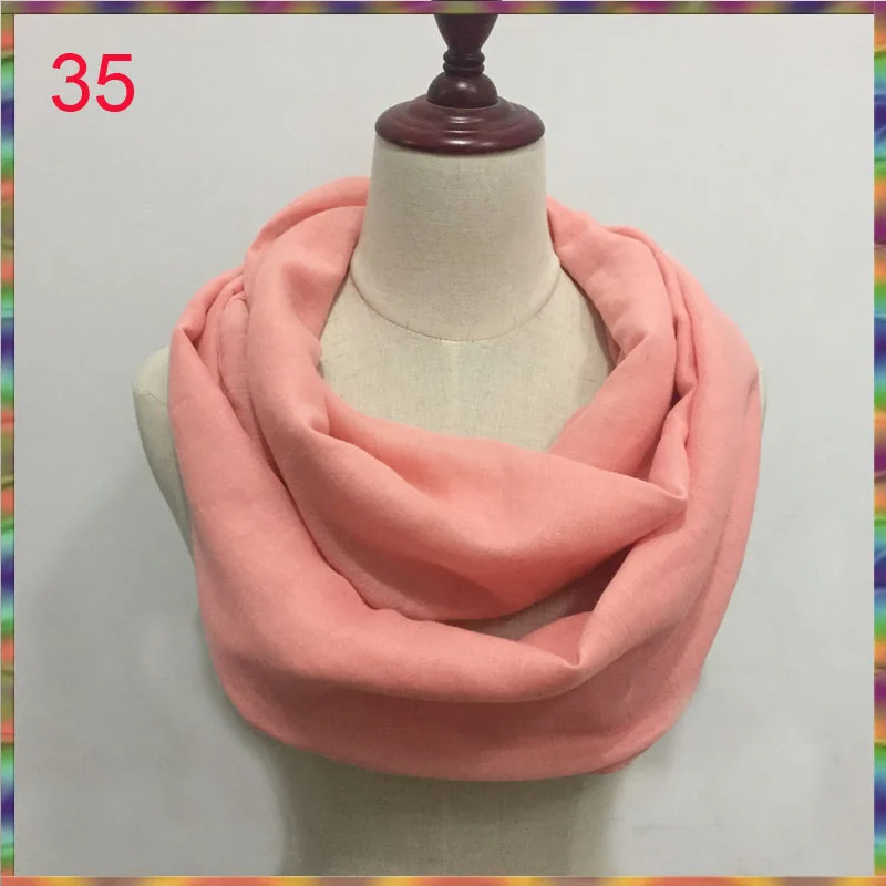 Новинка 2017 Дизайнерские однотонные шарфы круглый шарф женский Infinity роскошная