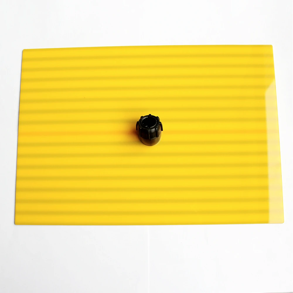 Отражатель для автомобиля отражающая плата желтого цвета с регулируемым