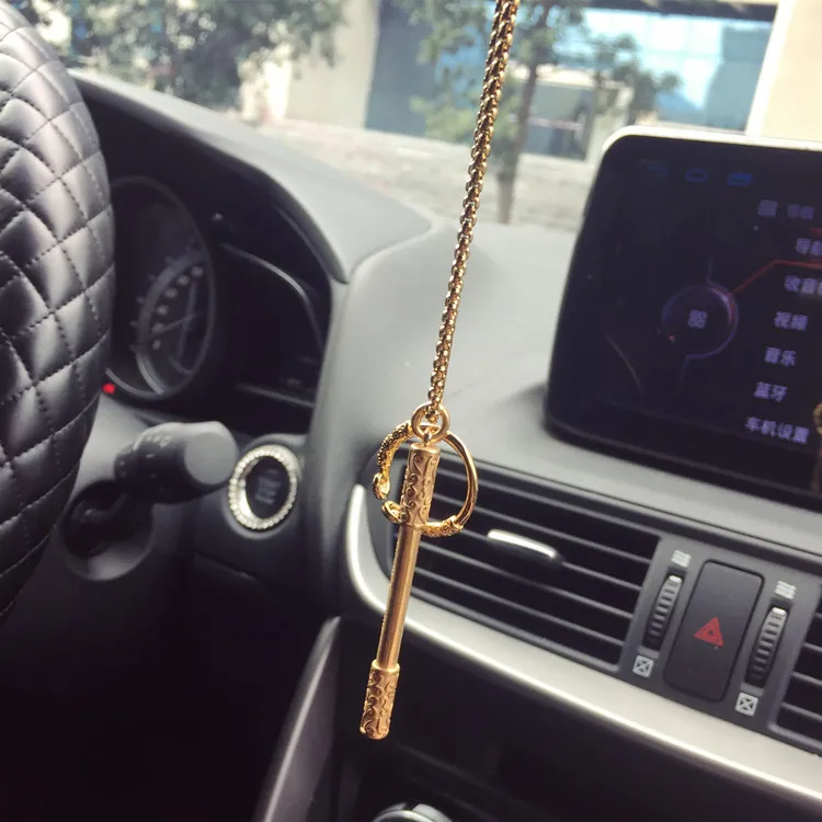 Подвесной автомобильный кулон обезьяна украшение для салона автомобиля зеркало