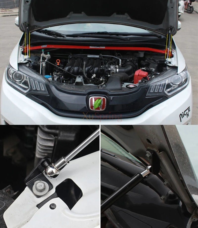 Для Honda FIT GK5 2014 2015 2017 2018 Автомобильный капот Опора капота гидравлическая штанга