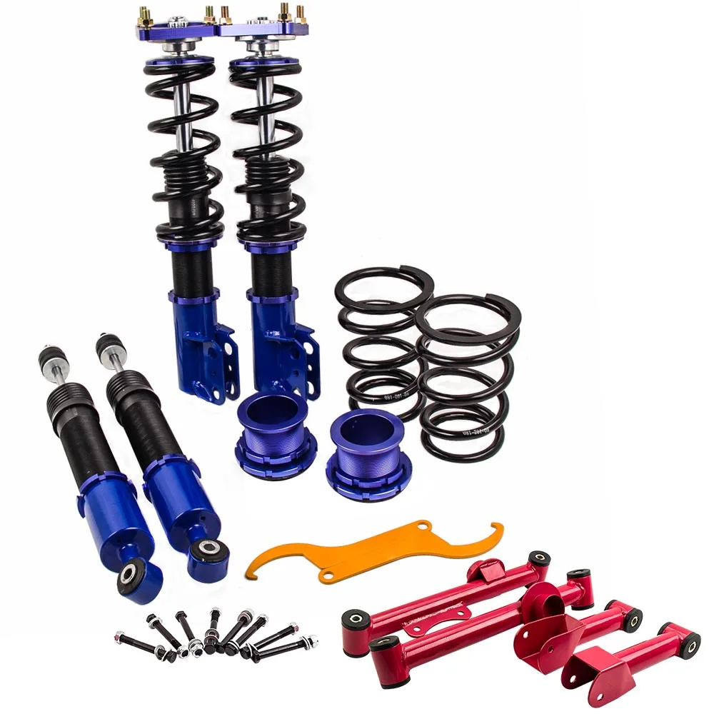 Для Ford Mustang 1994-2004 Coilovers Комплекты Подвески 4-я регулируемая высота крепления Camber