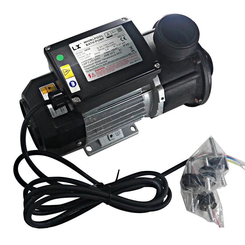 0.5HP спа циркуляционный насос и JA50 гидромассажная ванна бассейн насос для китайского спа, для jnj, Winer, surans, Deluxe, Monalisa, Mesda