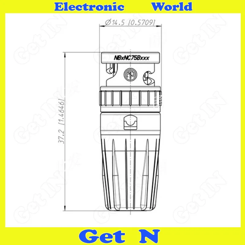 5 шт. NBNC75BLP9 разъем HD SDI данных 75 4 Кабель BNC Q9 разъем|plug connector|plug bncplug t |