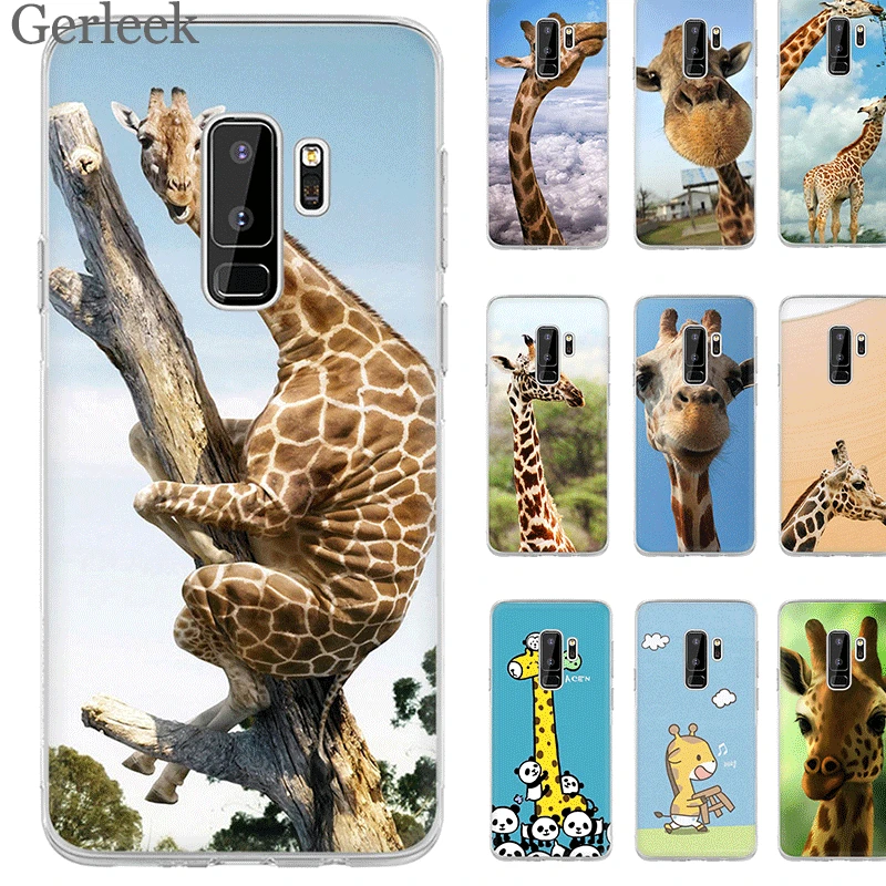 Чехол для мобильного телефона Desxz с изображением жирафа Samsung Galaxy S3 S4 S5 S6 S7 Edge S8 S9 S10