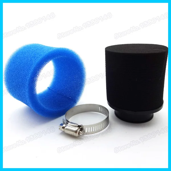 Синий воздушный фильтр из пеноматериала для питбайка 42 мм 110 куб. См 125 140 150
