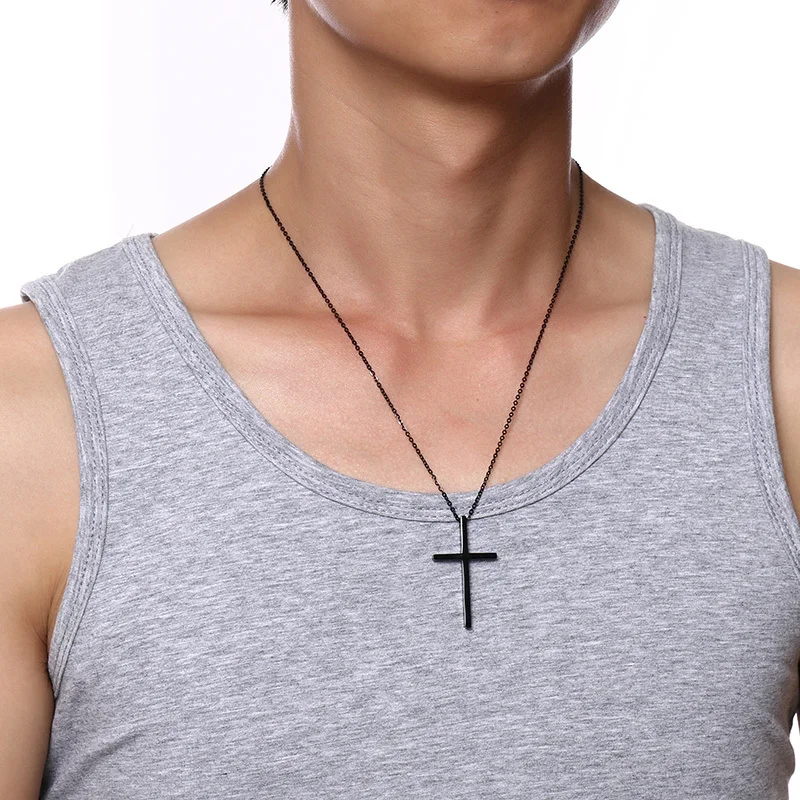 Мужское и женское ожерелье из нержавеющей стали|stainless steel chain|steel chaincouples jewelry |