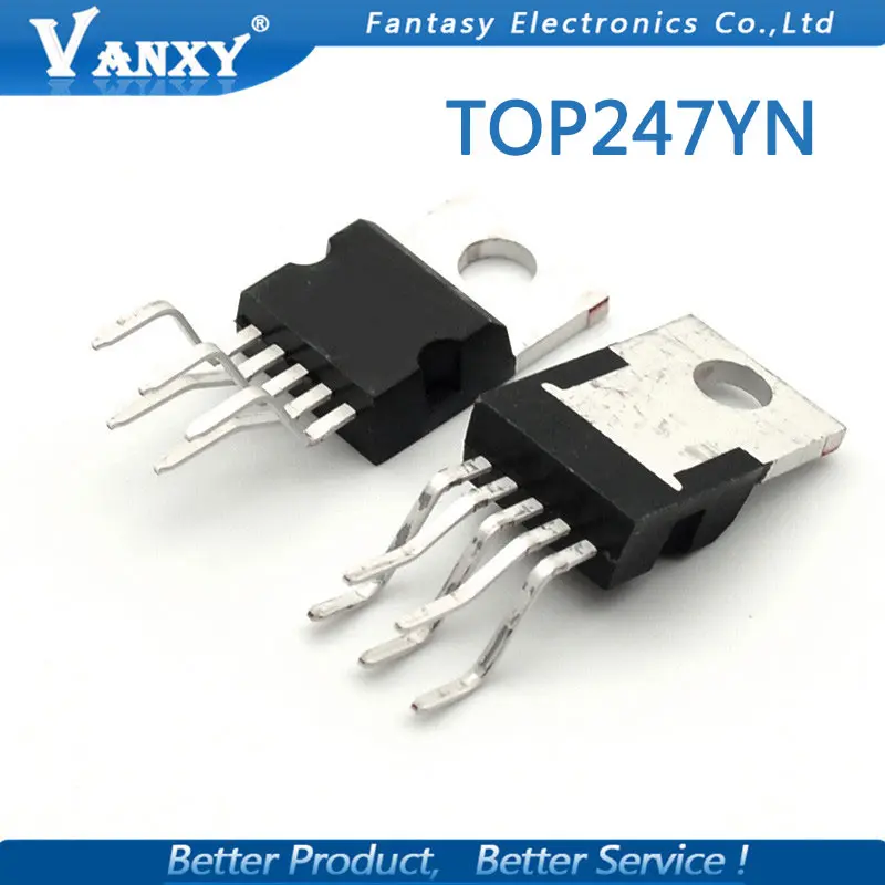10 шт. TOP247YN TO220 TOP247 220 247YN 6 Новый и оригинальный IC| |