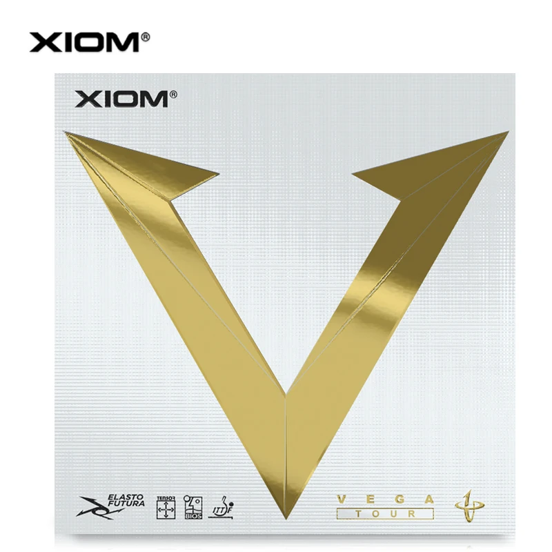 Резиновая губка XIOM RED VEGA TOUR для настольного тенниса пинг понга 79 060|Аксессуары и