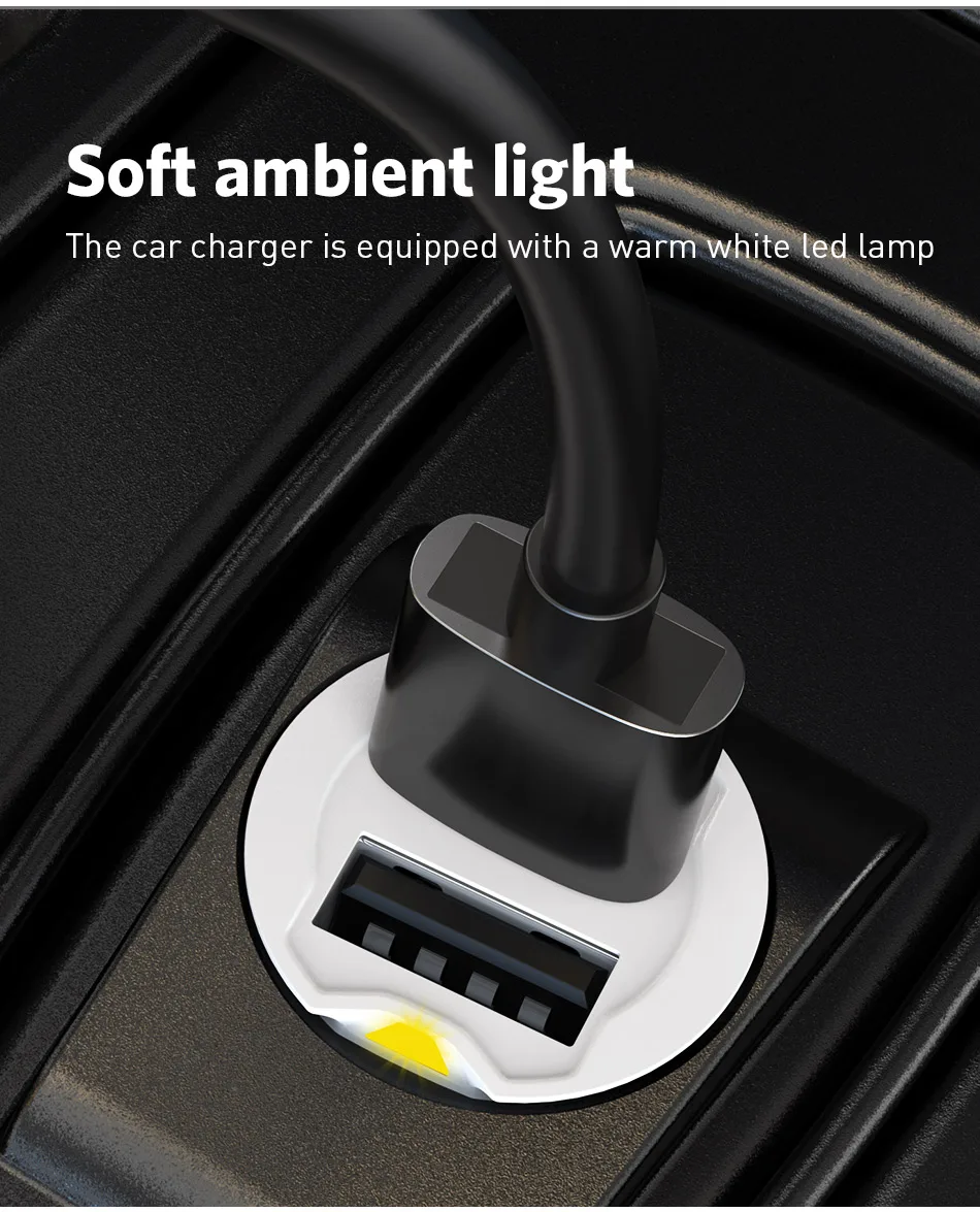 USLION мини-Переходник USB для зарядки в машине 2.1A автомобильное USB зарядное устройство мобильный телефон двойной USB Автомобильное зарядное устройство автоматическая зарядка 2 порта для iPhone samsung
