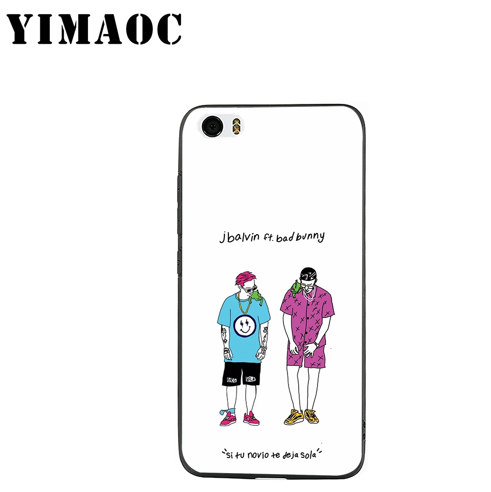 YIMAOC J Balvin Hip Hop Soft Silicone Case for Xiaomi Redmi Note 9 Mi 8 Se 7 6 6A A1 A2 4X 4A 5A 5 MAX 3 MiA1 |