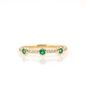 stylish fashion women ring finger jewelry green clear cubic zirconia cz gold color rhinestone crystal rings high quality