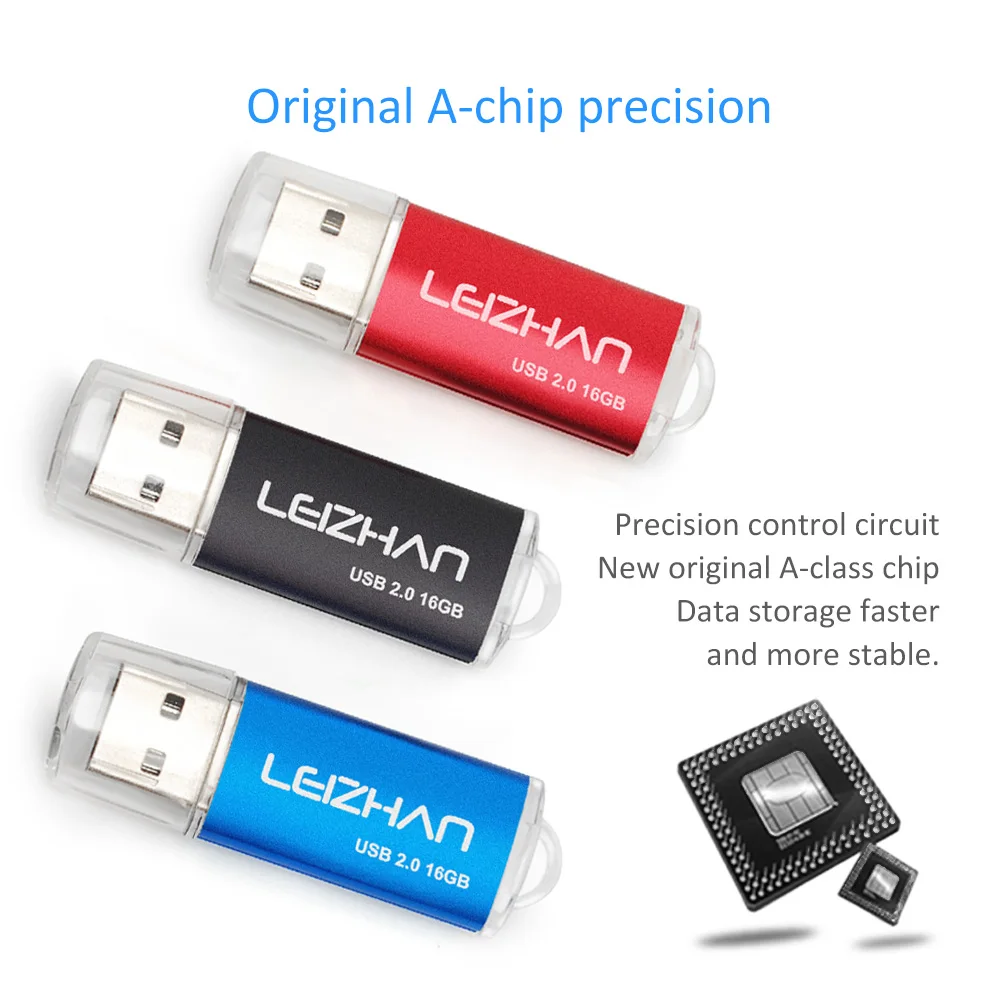 LEIZHAN USB флеш накопитель 64 ГБ 32 16 8 4 Гб новинка 2019 года|USB флэш-накопители| |