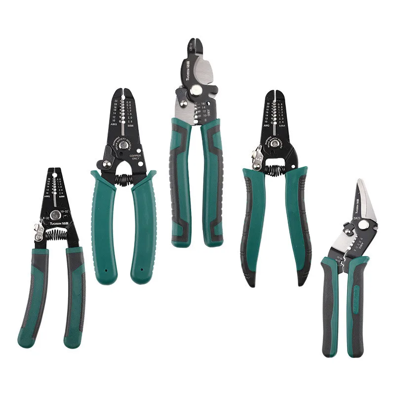 5 видов стилей многофункциональные прочные плоскогубцы для зачистки проводов