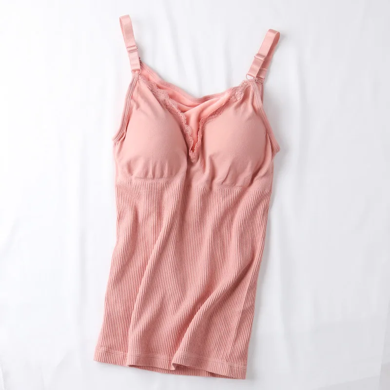 Женское бархатное кружевное термобелье жилет Толстая Женская зимняя теплая