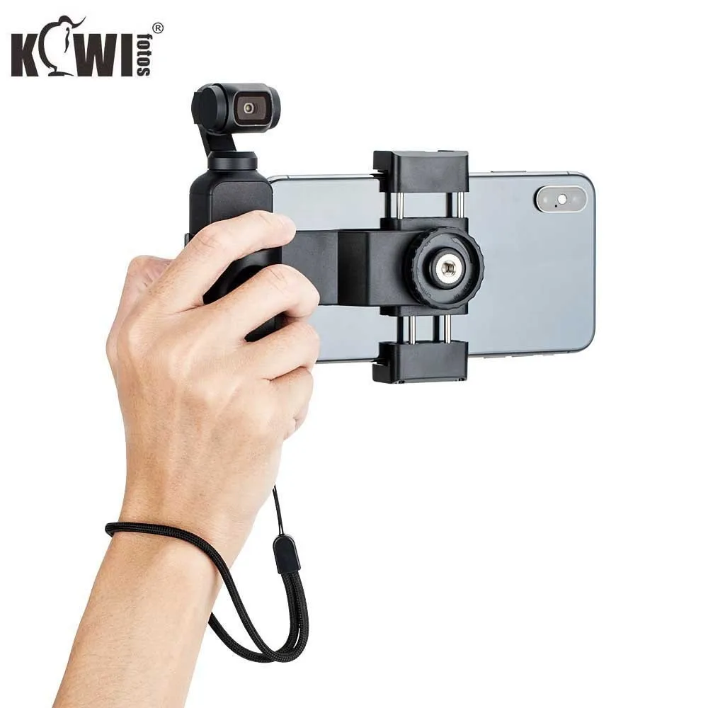 KIWIFOTOS KG-OP1 OSMO карманная подставка для смартфона для DJI OSMO Карманная камера с регулируемым зажимом для смартфона