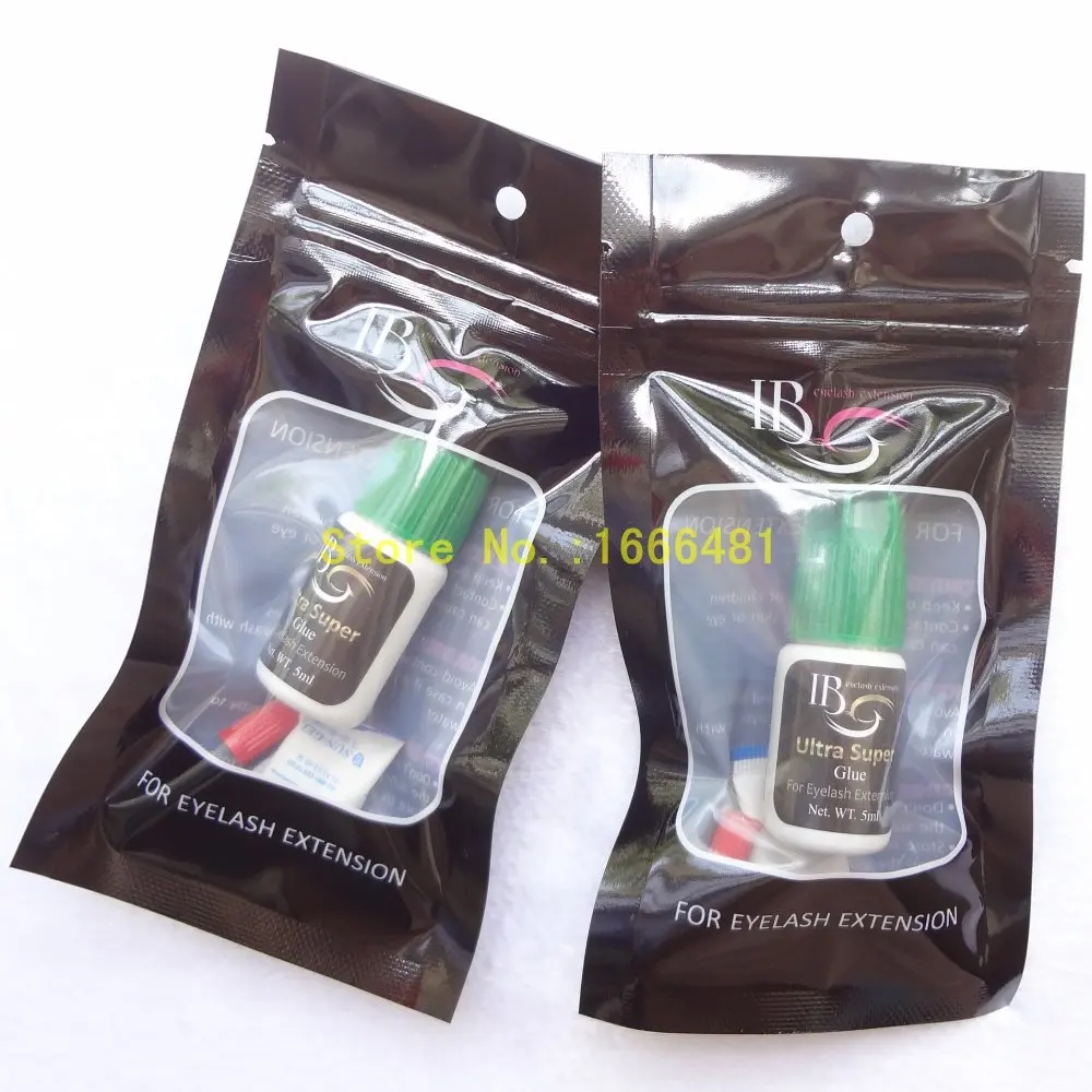 

2pcs/lot eyelash extension glue holding time 5 to 6 weeks