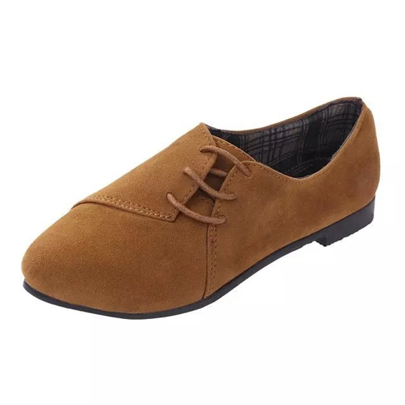 Лоферы на шнурках туфли платформе из мягкой кожи карамельных цветов Женская