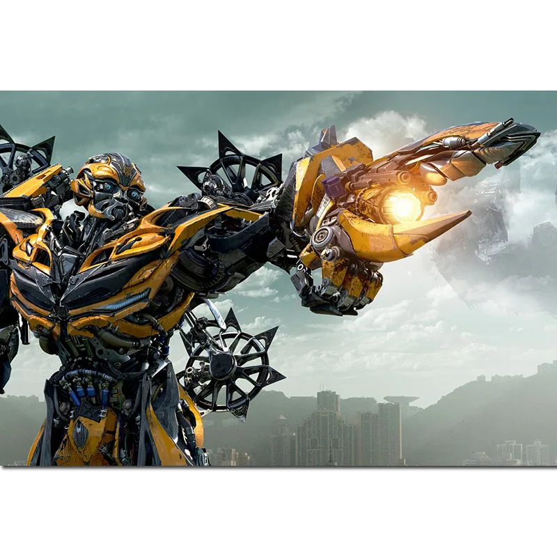 Алмазная живопись 5D сделай сам мозаика алмазов картина Бамблби 3d-бриллиантовая