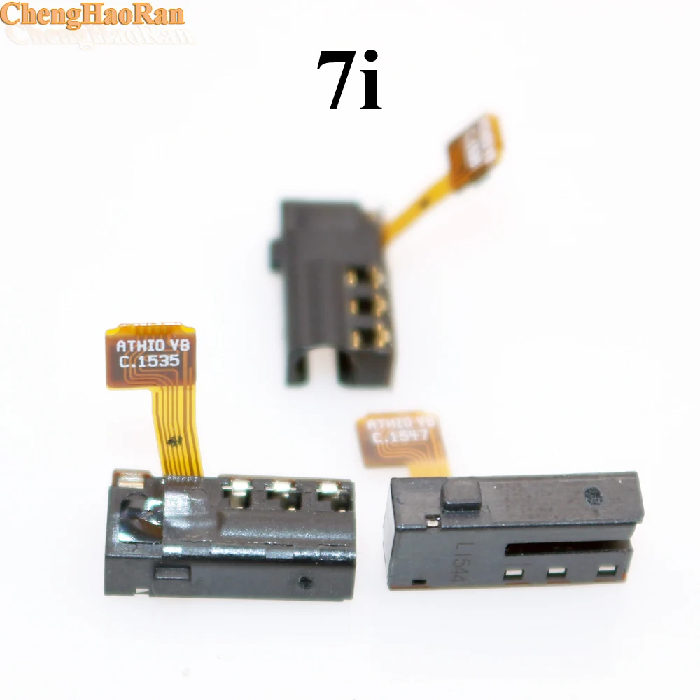 ChengHaoRan 1pcs New Earphone Headphone Audio jack Flex Cable For Huawei 7i replacement repair parts mobile phone aceessories | Мобильные