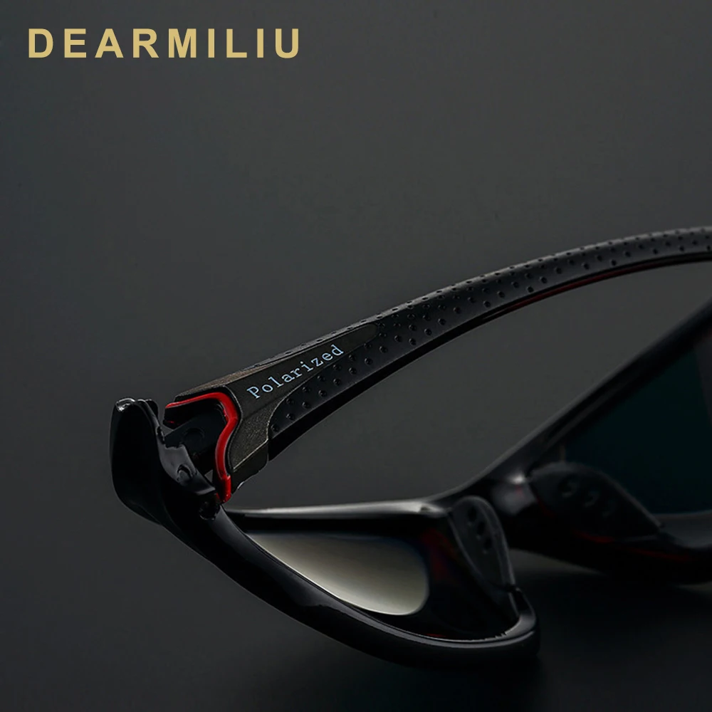 Мужские и женские поляризационные солнцезащитные очки DEARMILIU спортивные для